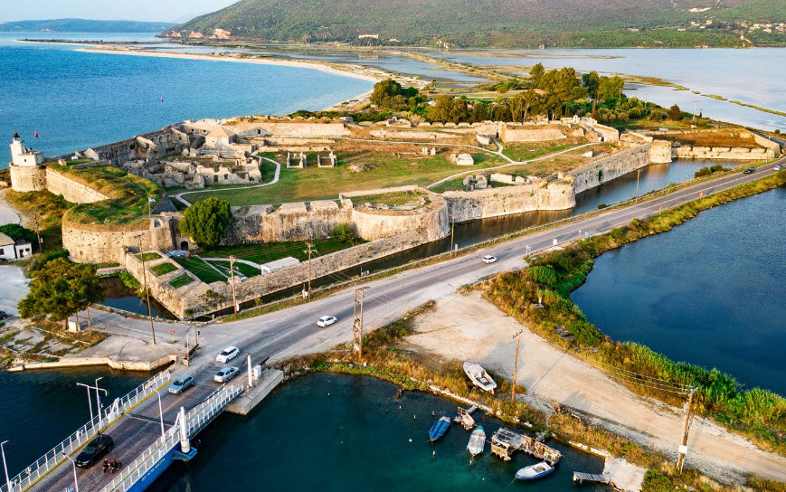 Agia Mavra Fortress, Greece